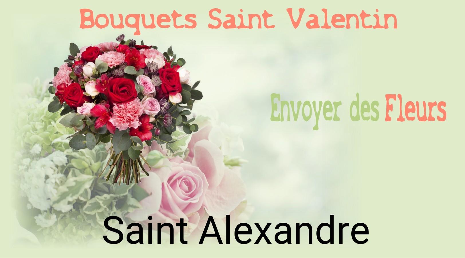 Roses de Saint-Valentin livrées à Saint-Alexandre